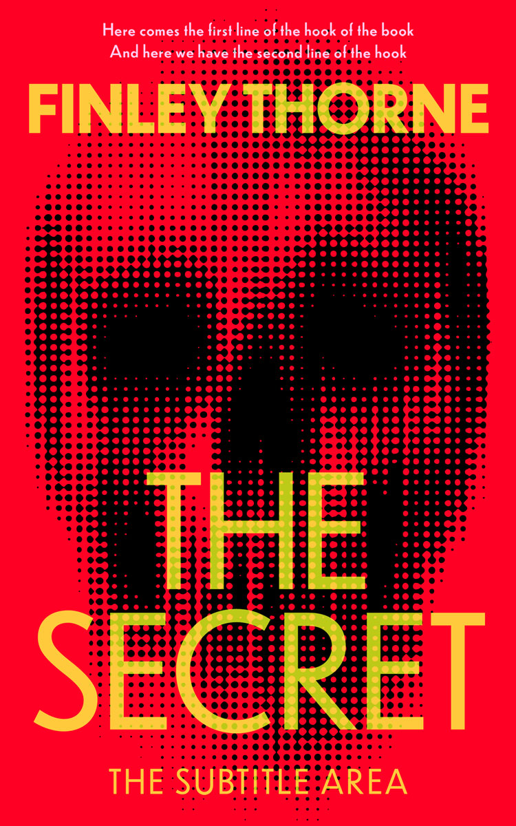 Pre Made Book Cover Torch Red