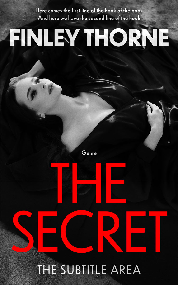Pre Made Book Cover New York Pink