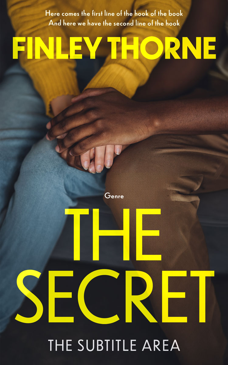 Pre Made Book Cover Taupe