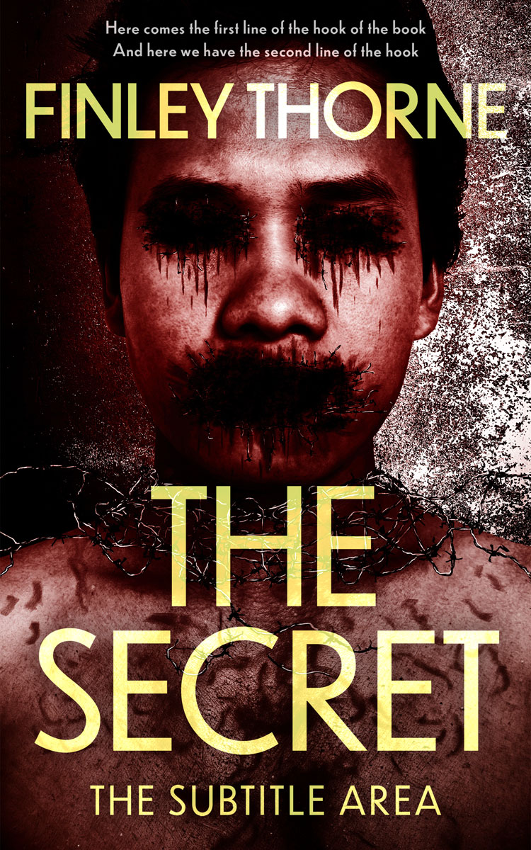 Pre Made Book Cover Brandy