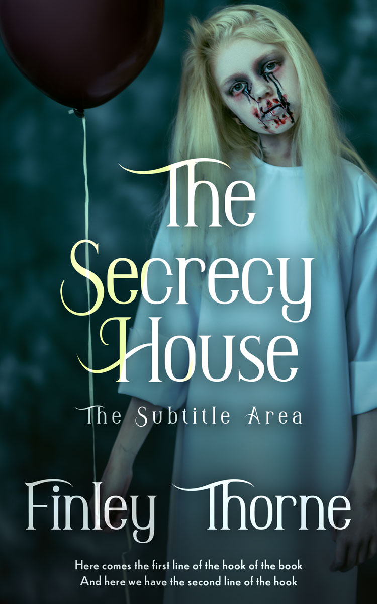 Pre Made Book Cover Gable Green