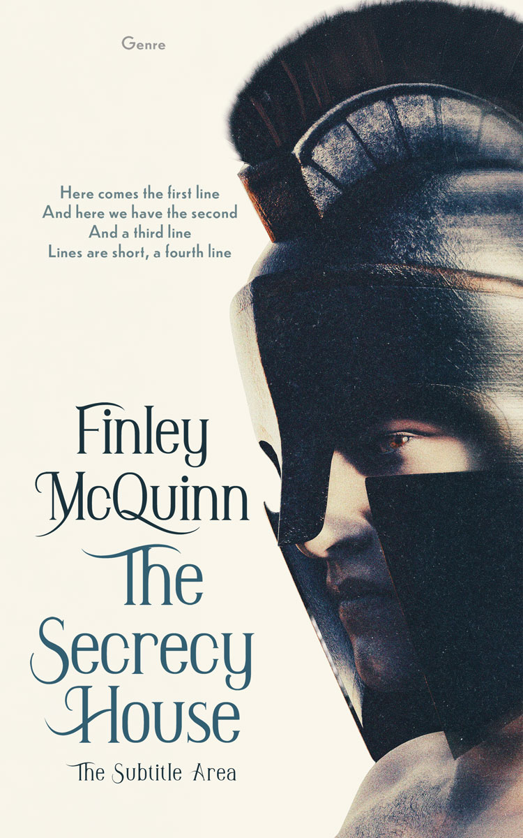 Pre Made Book Cover Ebony Clay