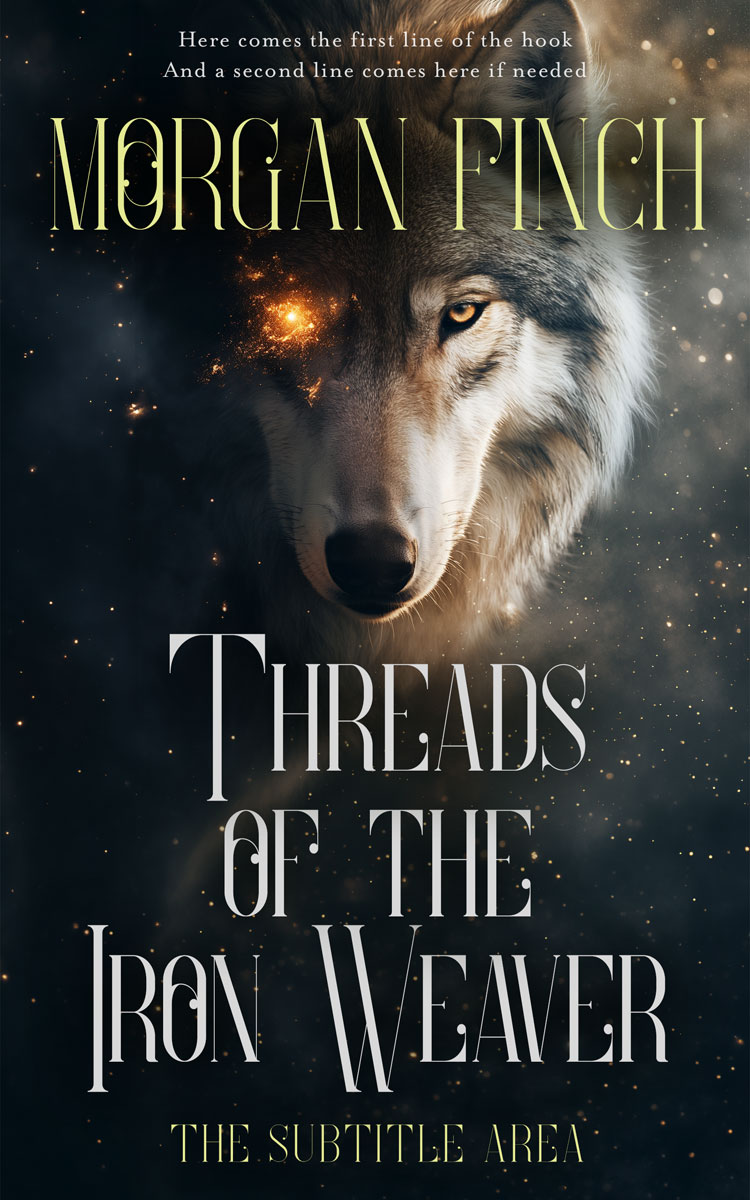 Pre Made Book Cover Woodsmoke