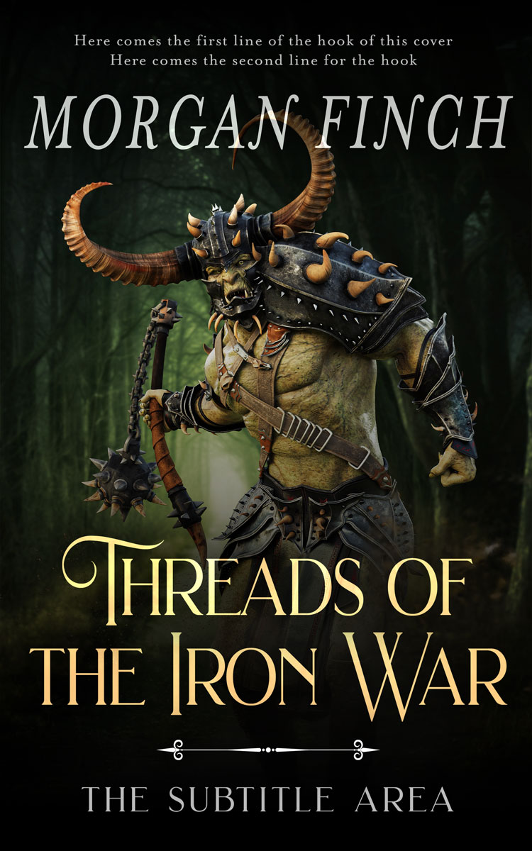 Pre Made Book Cover Rangoon Green