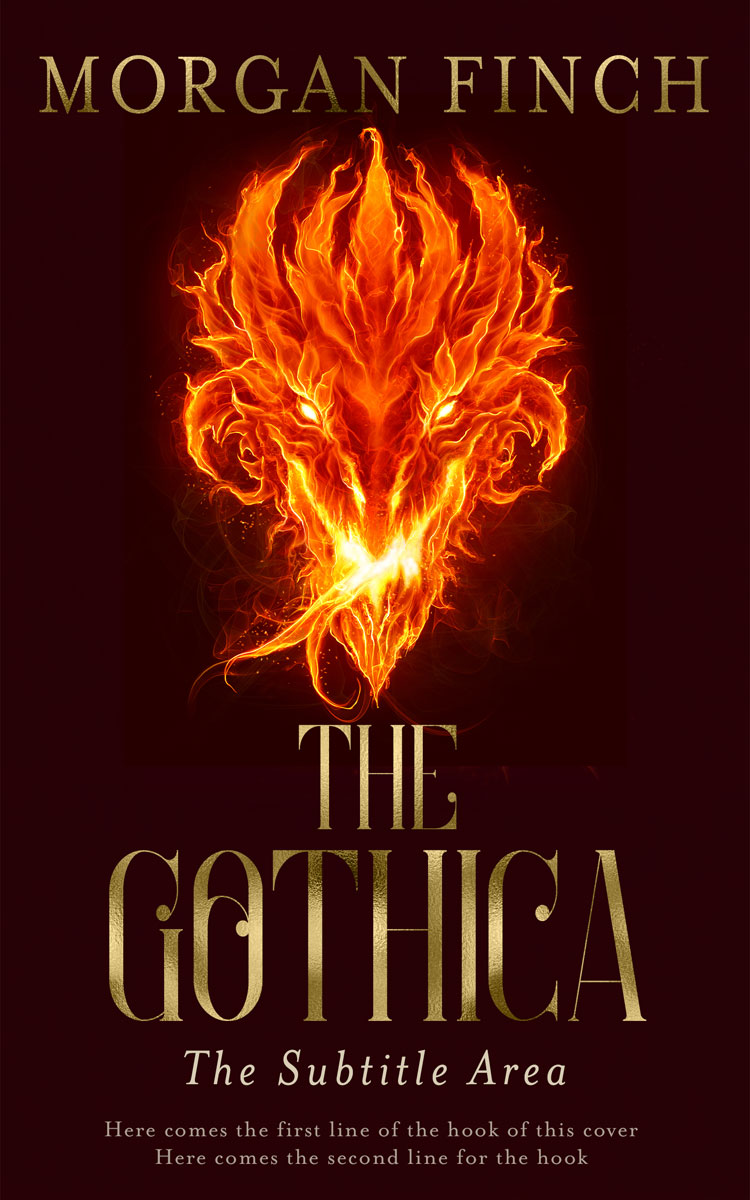 Pre Made Book Cover Rebel