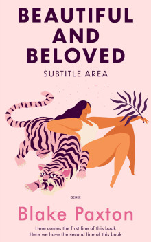 Pre Made Book Cover Azalea