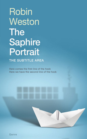 Premade Book Cover Hippie Blue - ID 22423