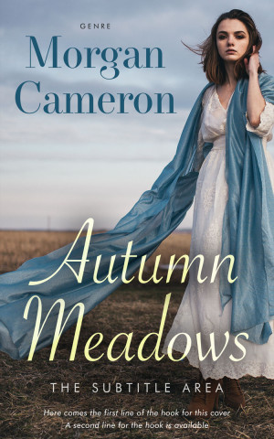 Premade Book Cover Silver Sand - ID 33125