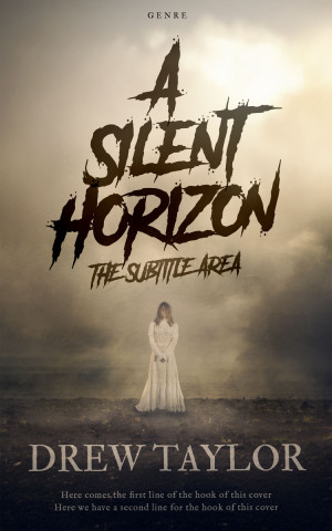 Premade Book Cover Heathered Gray - ID 34053