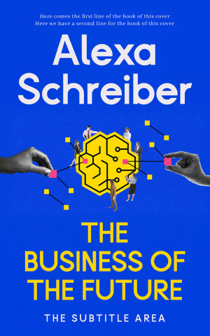 Premade Book Cover Science Blue - ID 34661