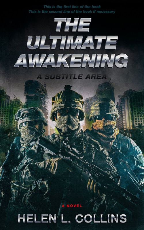 Pre Made Book Cover Aztec