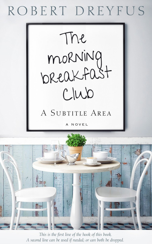 Pre Made Book Cover Iron