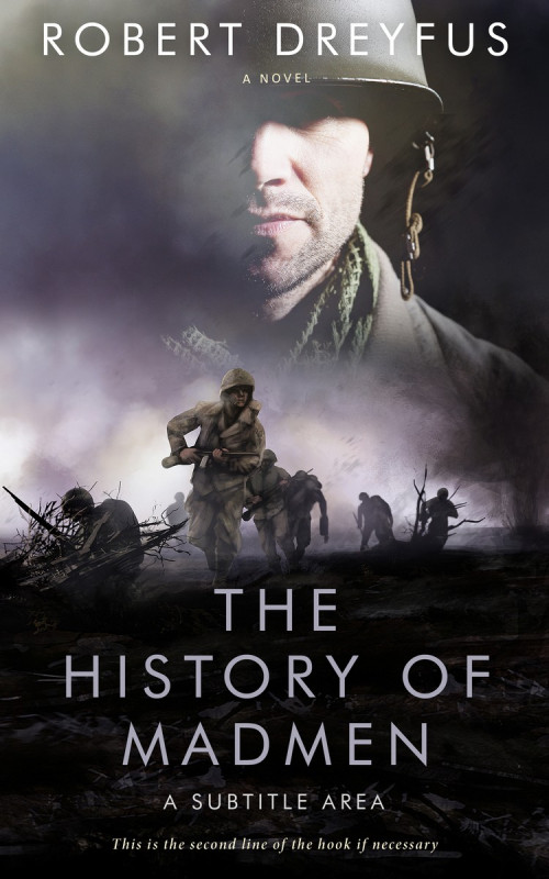 Pre Made Book Cover Thunder