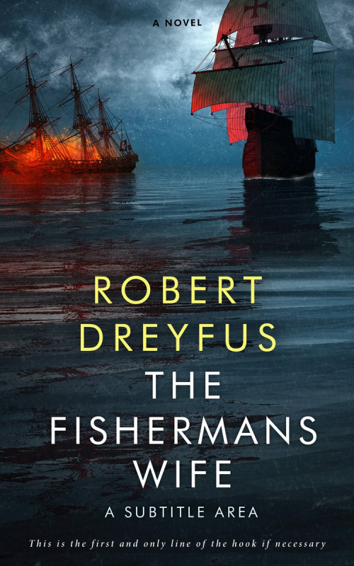 Pre Made Book Cover Ebony Clay