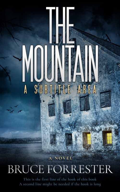 Pre Made Book Cover Mirage