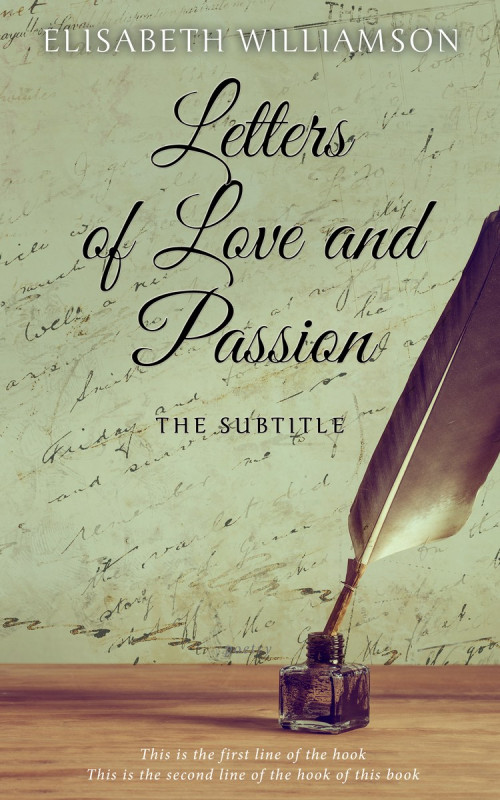 Pre Made Book Cover Locust