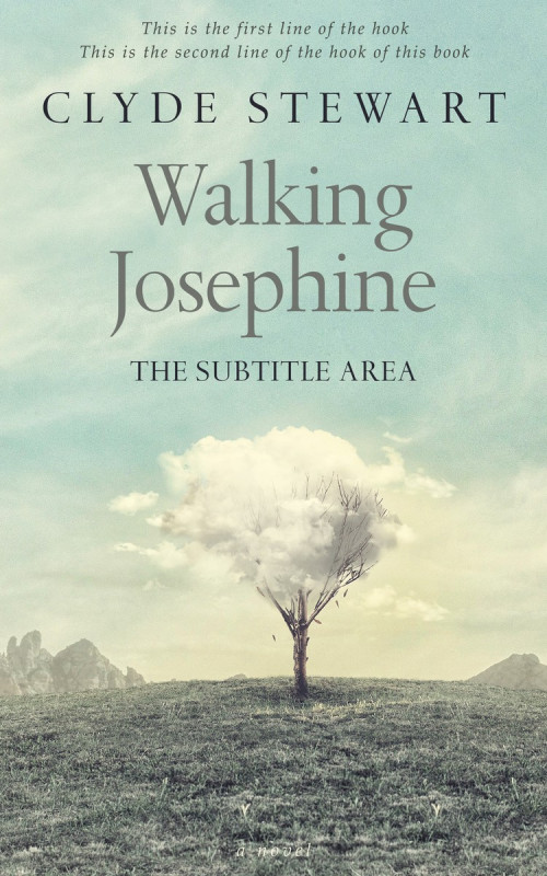 Pre Made Book Cover Pale Leaf