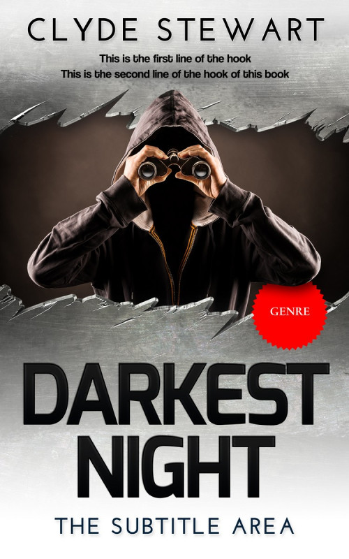 Pre Made Book Cover Wafer