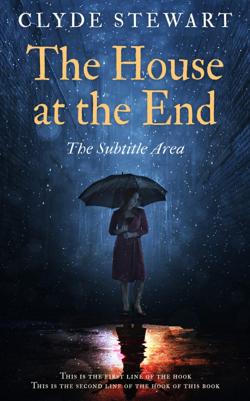 Pre Made Book Cover Mirage