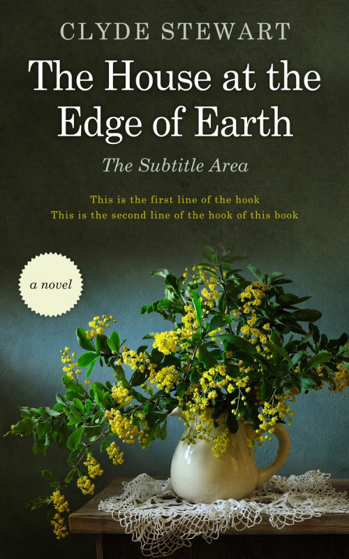 Pre Made Book Cover Rangitoto