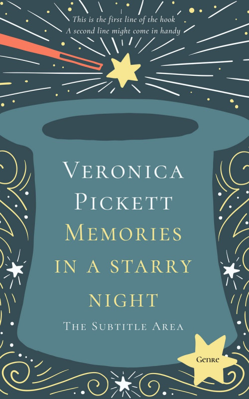 Pre Made Book Cover Blue Bayoux