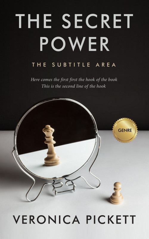 Pre Made Book Cover Cocoa Brown