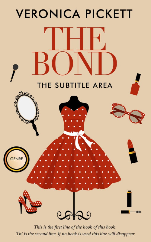 Pre Made Book Cover Hampton