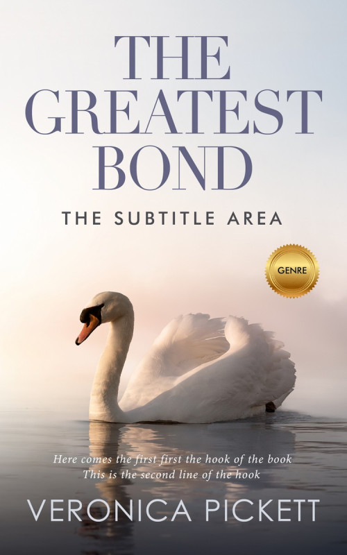 Pre Made Book Cover Gravel