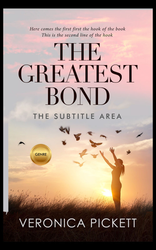 Pre Made Book Cover Bone