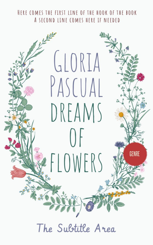 Pre Made Book Cover Black Haze