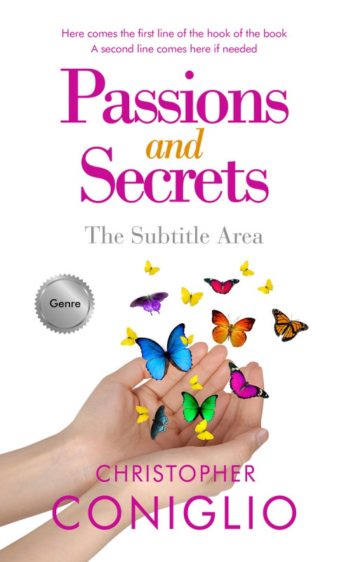 Pre Made Book Cover Eunry