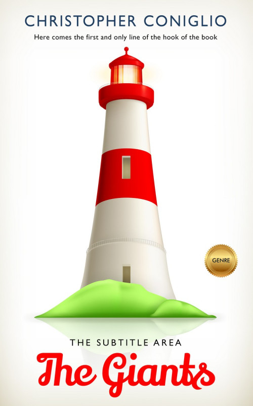 Pre Made Book Cover Pampas