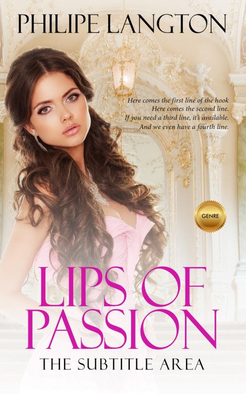 Pre Made Book Cover Pearl Bush