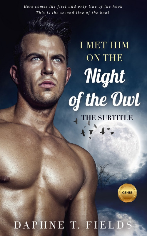 Pre Made Book Cover Ebony Clay