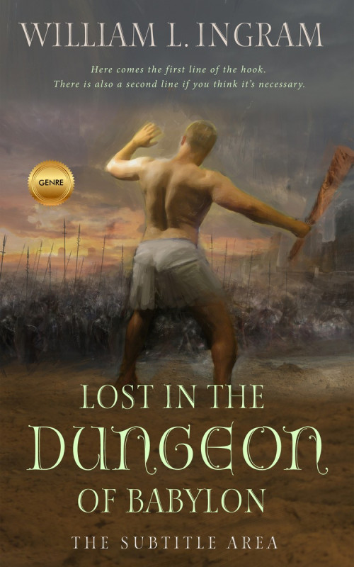 Pre Made Book Cover Judge Gray