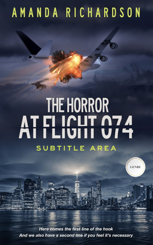 Pre Made Book Cover Ebony Clay