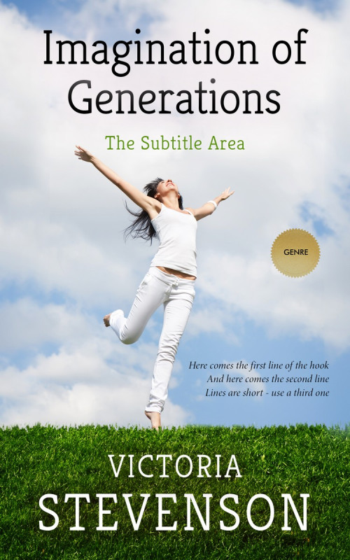 Pre Made Book Cover Mischka