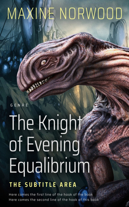 Pre Made Book Cover Shark