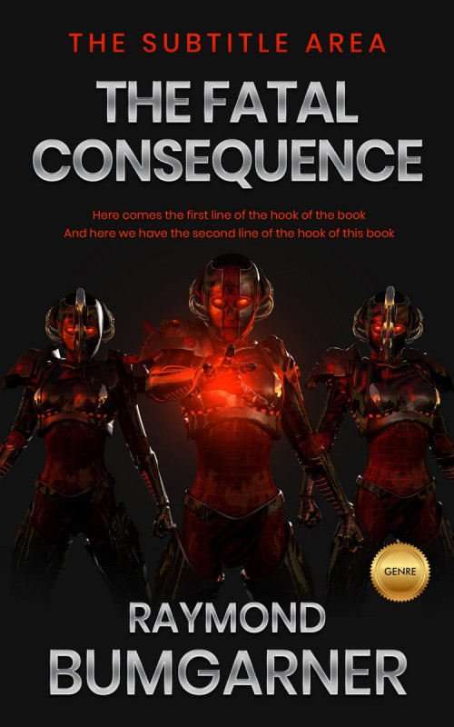 Pre Made Book Cover Cocoa Brown