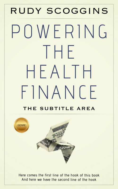 Pre Made Book Cover Ecru White