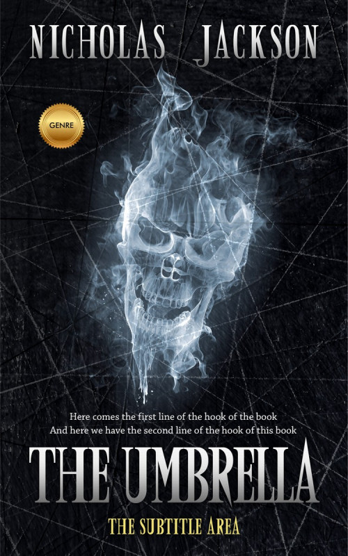 Pre Made Book Cover Woodsmoke