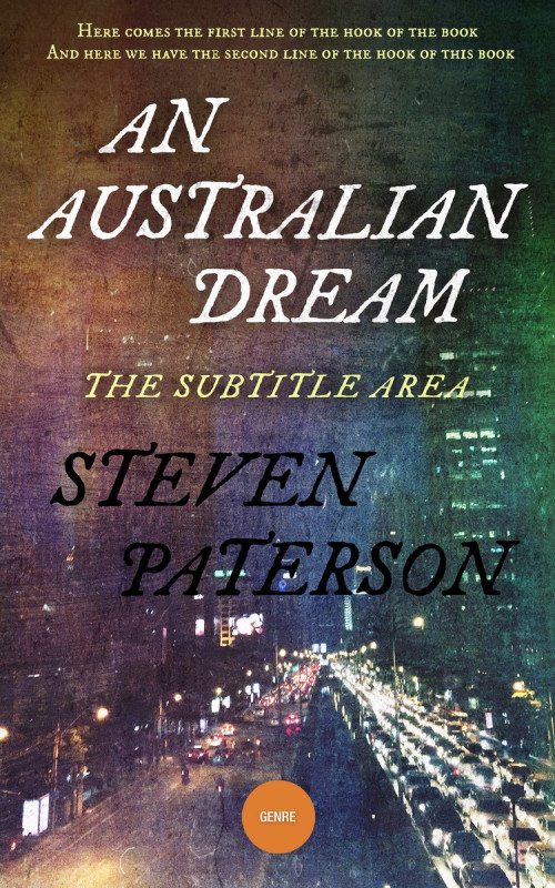 Pre Made Book Cover Tundora