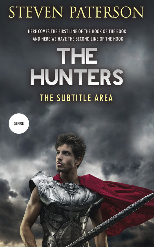 Pre Made Book Cover Ship Gray