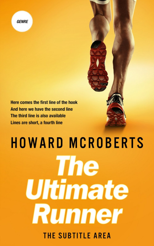 Pre Made Book Cover Saffron