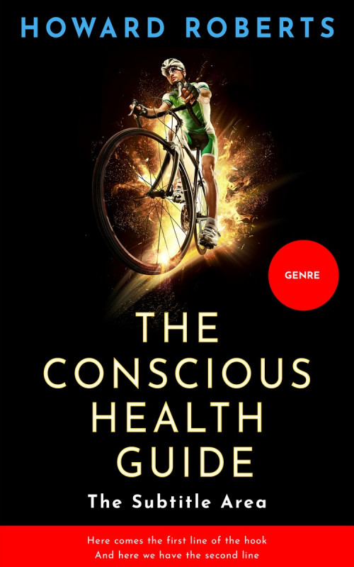 Pre Made Book Cover Burnt Sienna