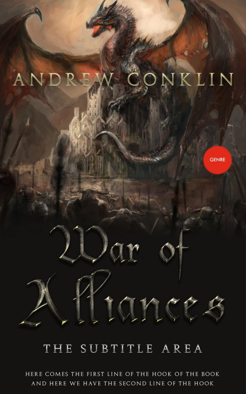 Pre Made Book Cover Cocoa Brown