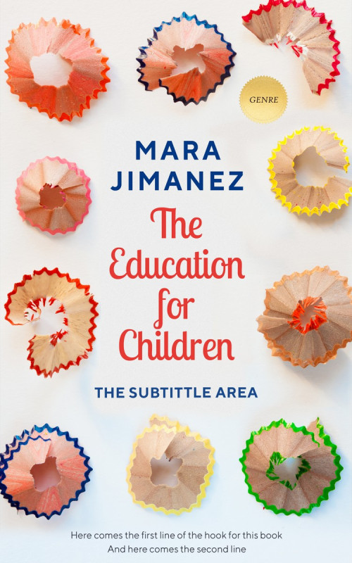 Pre Made Book Cover Pearl Bush