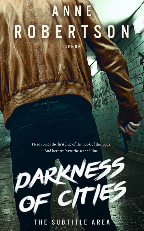 Pre Made Book Cover Outer Space