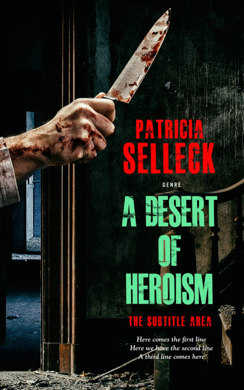 Pre Made Book Cover Marshland