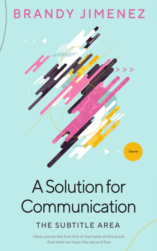 Pre Made Book Cover Jagged Ice